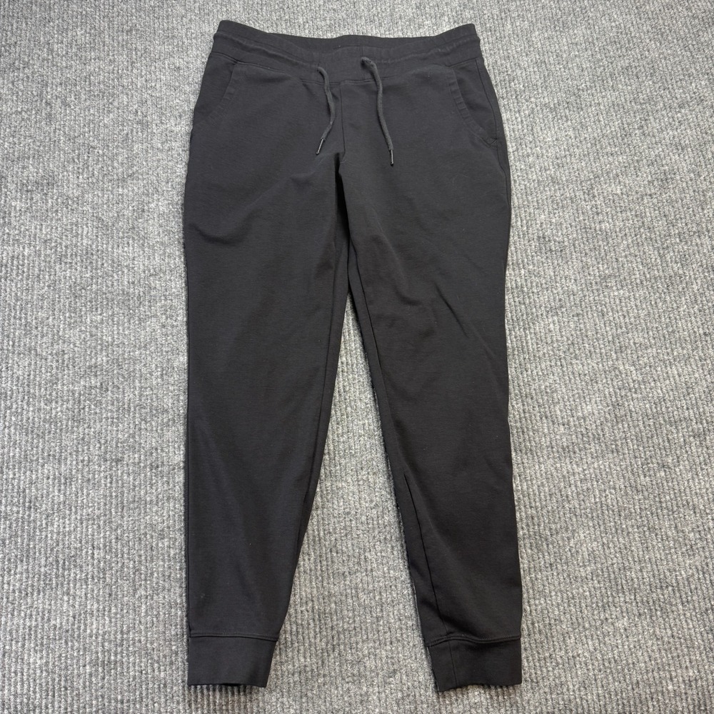 American Giant Jogger Sweatpants Womens XL Black Stretch Elastic Waist USA Made